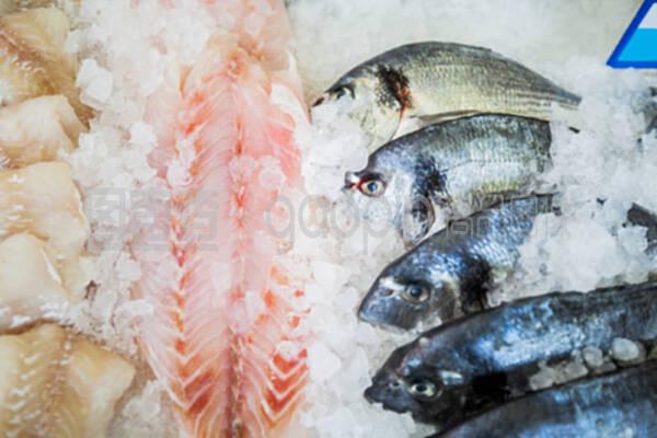 鱼市场的生鲜海鲜